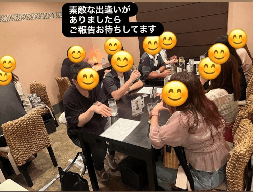婚活パーティーの写真